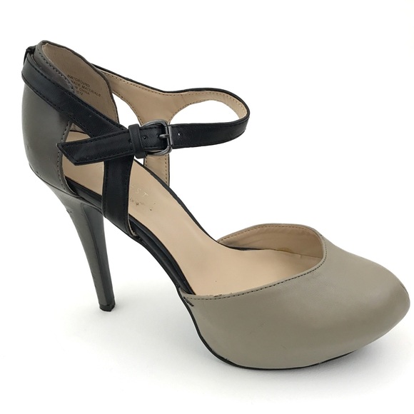 Nine West Shoes - Nine West Platform High Heel Faux Leather Shoes