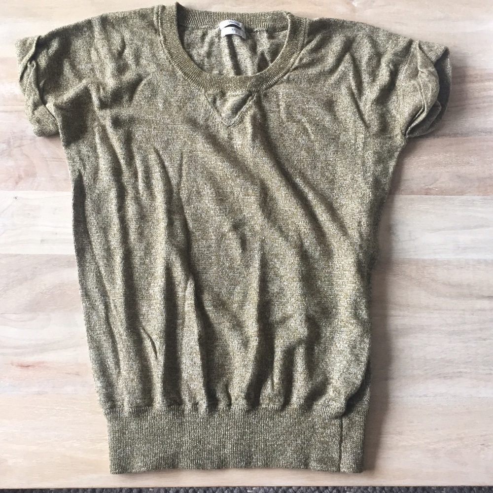 Madewell Wallace Sweater in Green - Sz XS