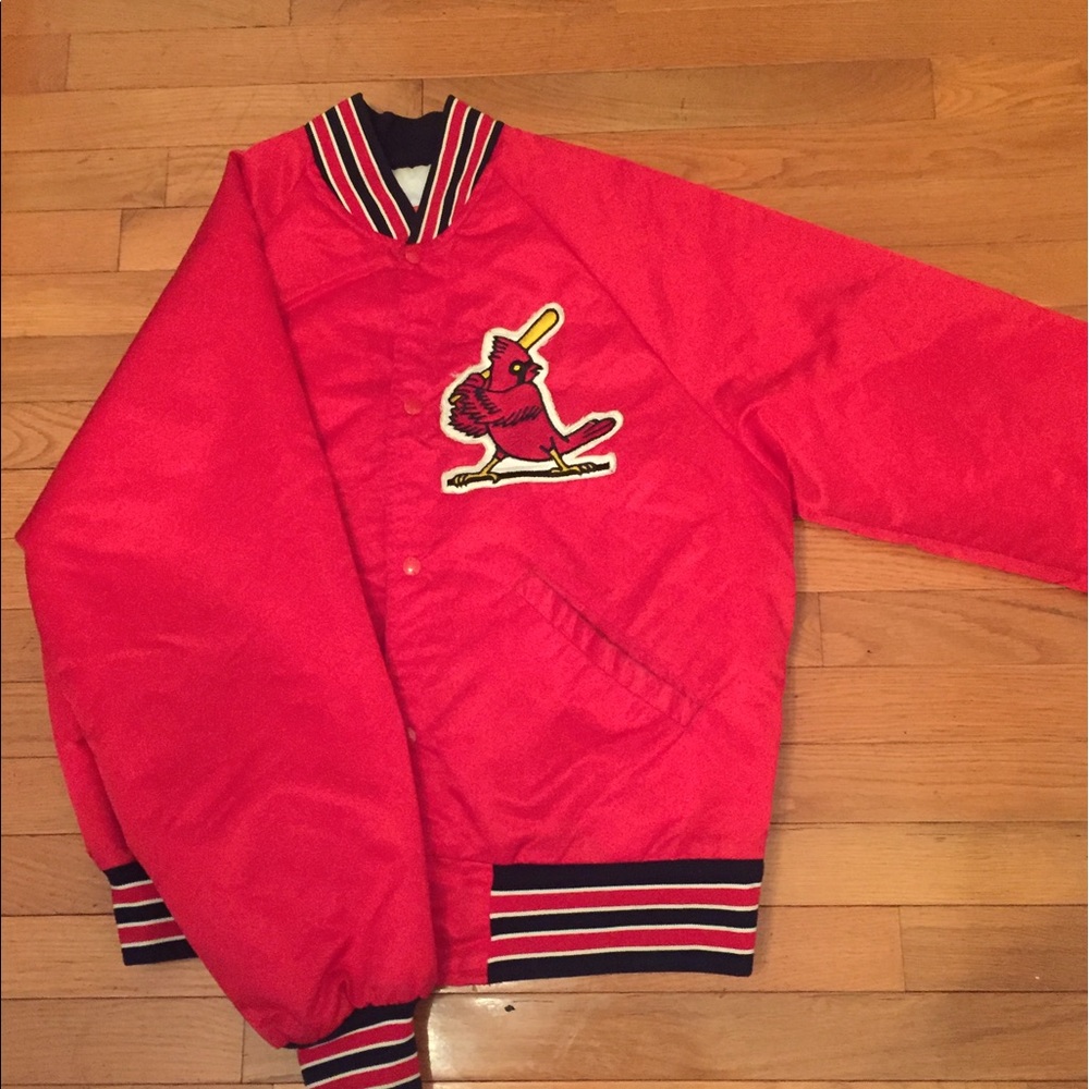 vintage STL Cardinals MLB satin jacket