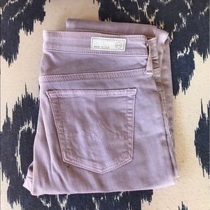 AG purple jeans