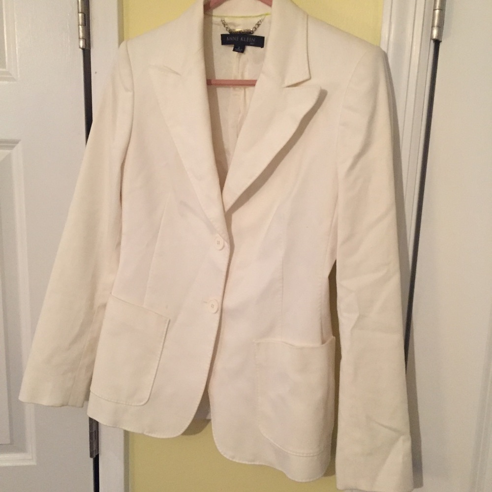 White blazer