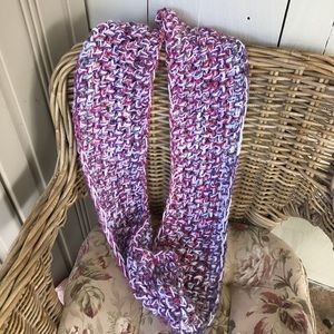 Handmade infinity scarf