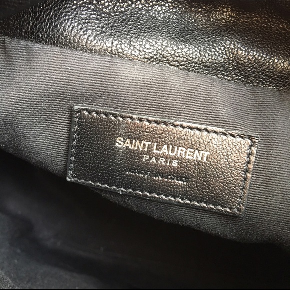 Saint Laurent studded Helena bag with fringe - Picture 3 of 4
