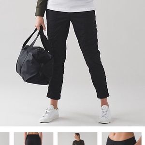 Lululemon athletica street to studio pant size 6