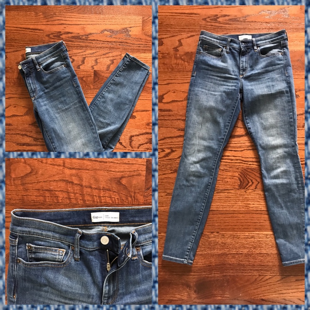 GAP JEANS 1969 True Skinny Mid rise (regular)