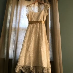 BHLDN Queen Anne dress
