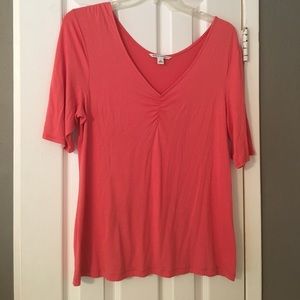Banana Republic half length sleeve Coral Shirt