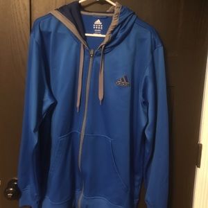 Men's Adidas Hooded Sweatshirt. Great condition