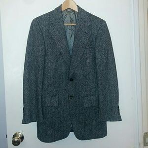 Vintage Harris Tweed suit sz 36r