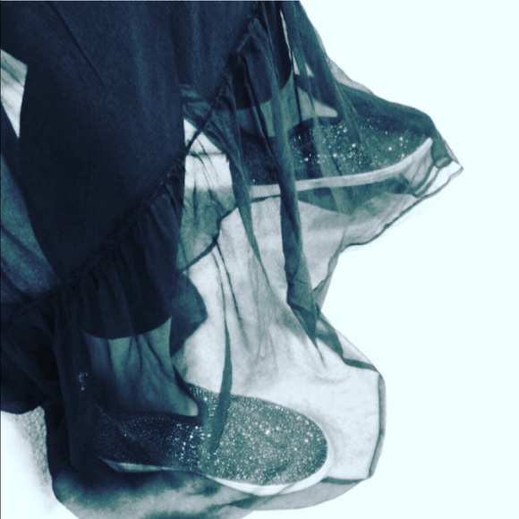 Crystal Rhinestone Embellished High Top Sneakers - Picture 8 of 8