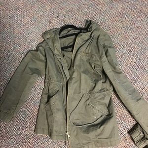 Forever 21 Green utility jacket