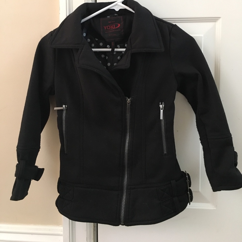 Girls moto jacket