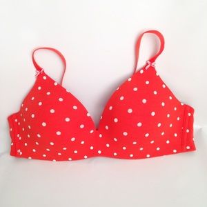 38B Victoria's Secret Bra Excellent Condition Red