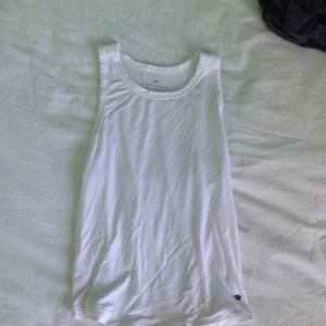 American Eagle White Essentials Tank