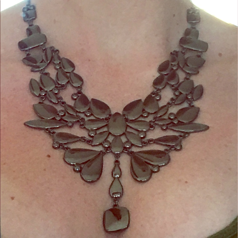 Gunmetal necklace