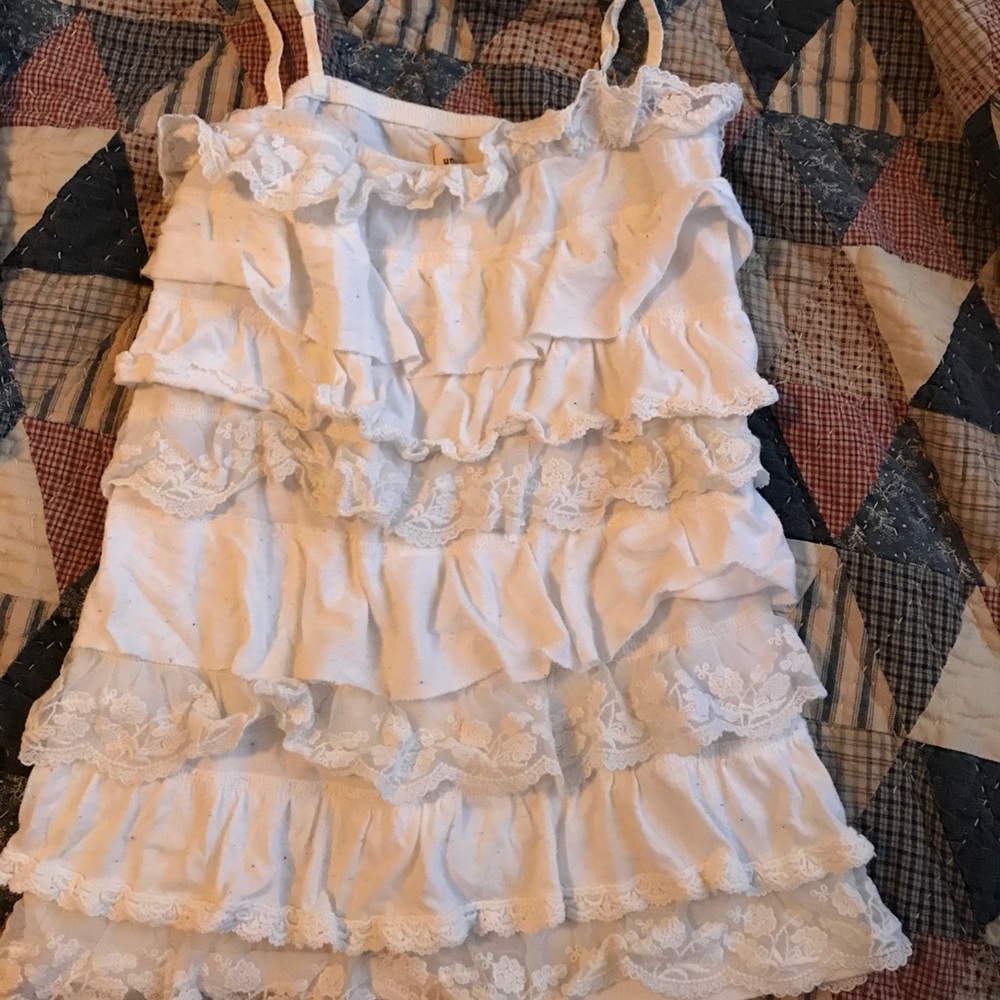 Ruffle lace top