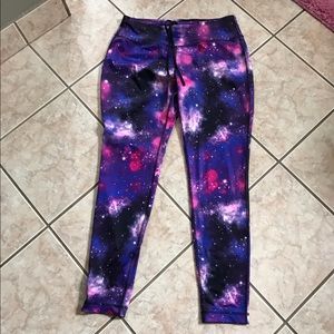 Workout galaxy leggings
