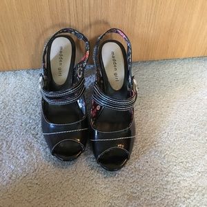 Black Madden Girl heels