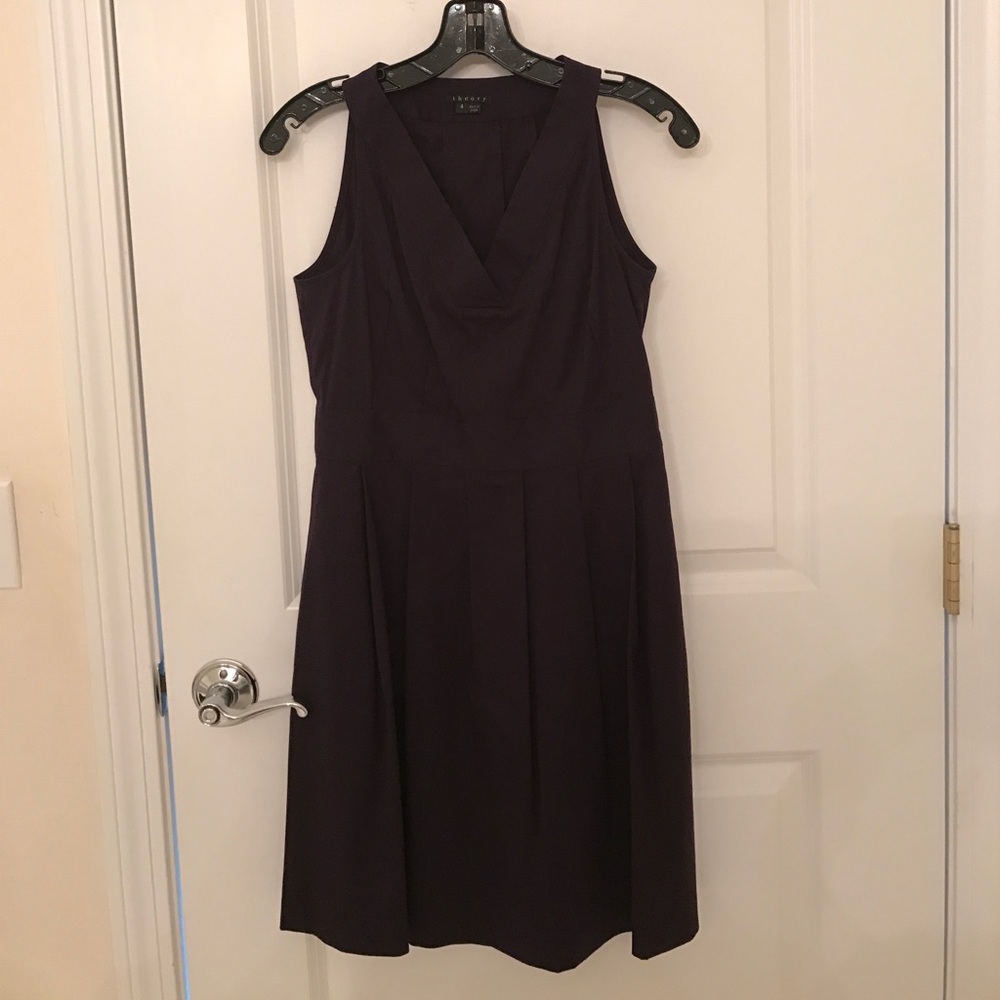 Theory dress deep purple