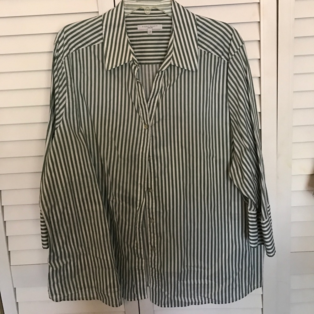 Foxcroft 22W blouse