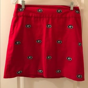 Women's University of Georgia skirt size 8