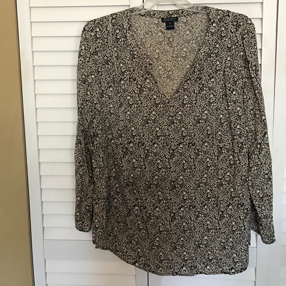 Lucky Brand 3X tunic
