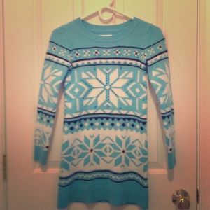 Fairisle Sweater Dress