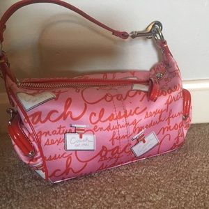 Small Coach handbag