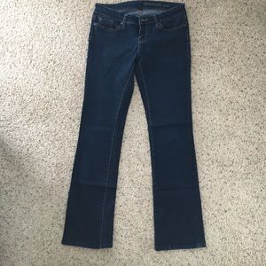 Gap bootcut dark jeans