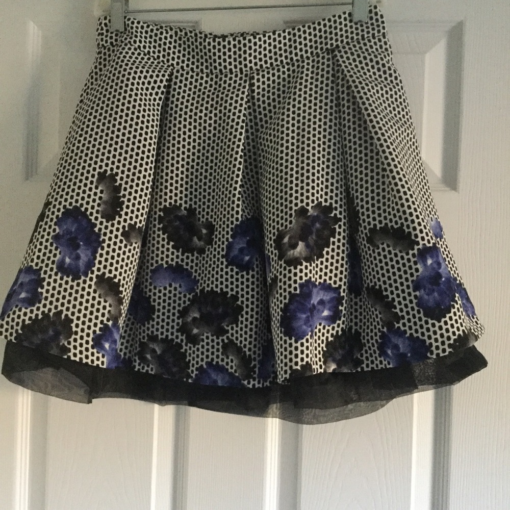 Summer floral skirt