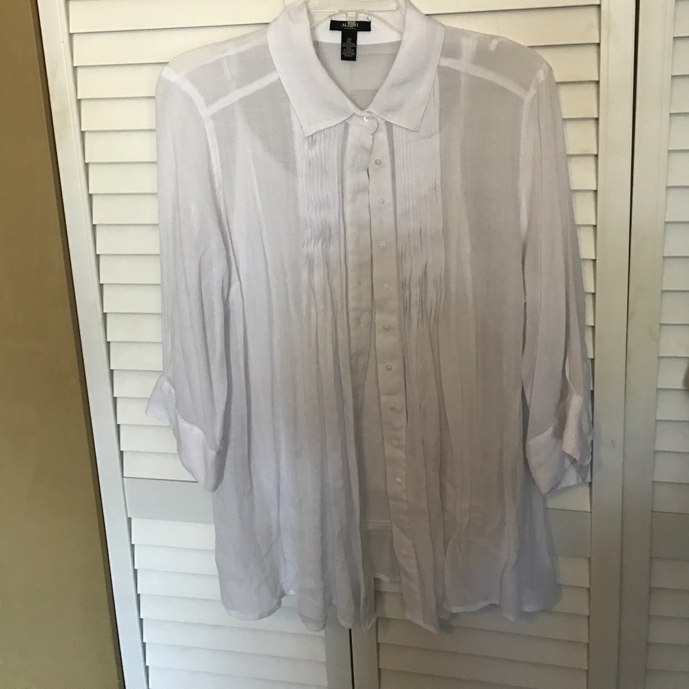 Alfani 2X blouse and cami set