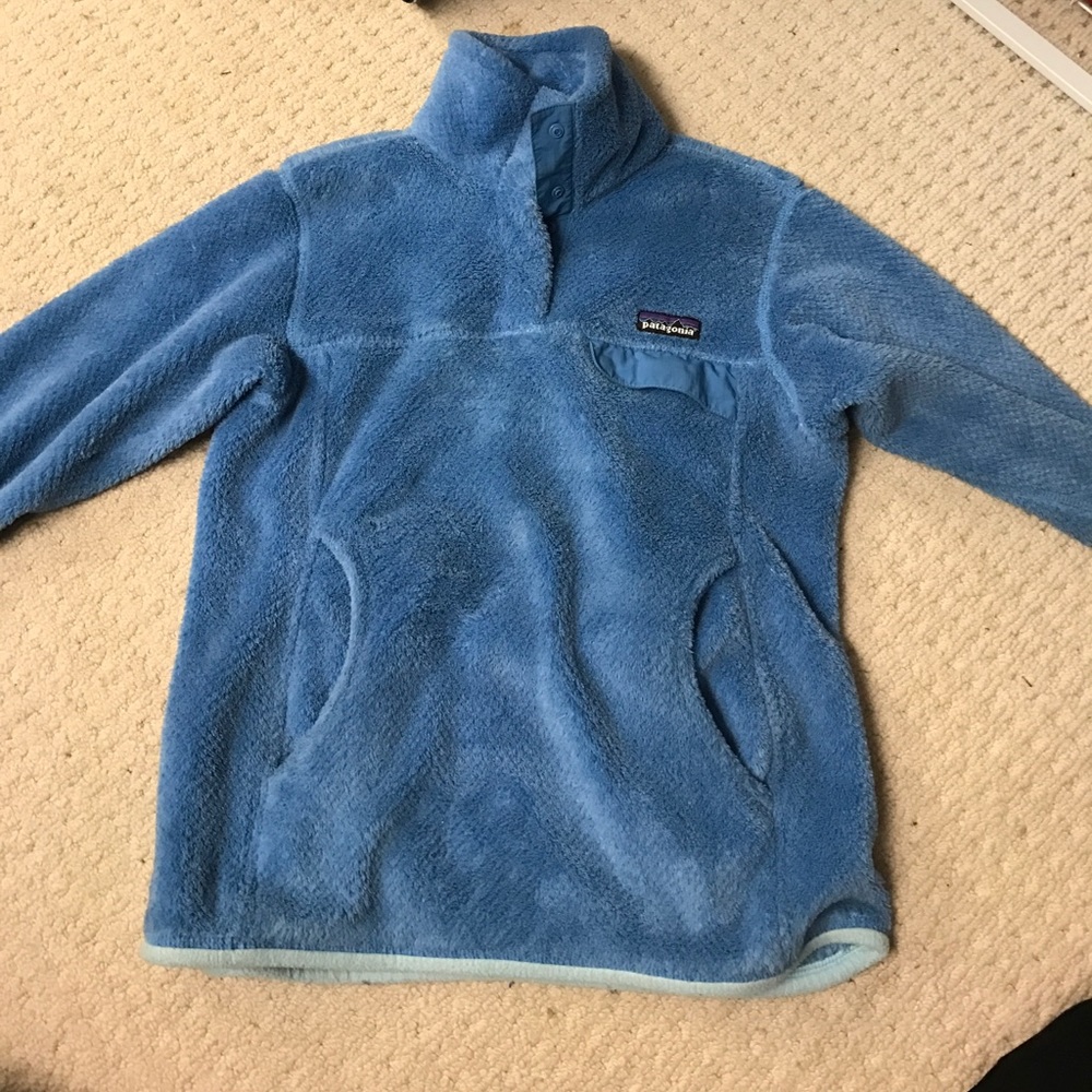 Women's Patagonia Fleece Re-tool snap pullover