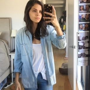 Denim Madewell shirt - perfect for spring!