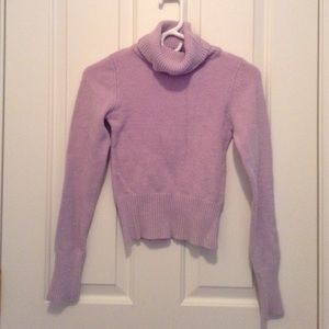 Soft Lavender Turtleneck