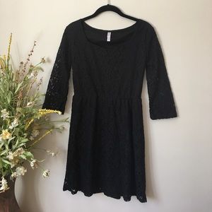 Xhilaration Black Lace Dress! Size S. Like New!