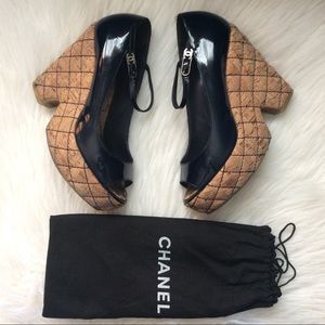 SOLD🚫Authentic Chanel Wedges