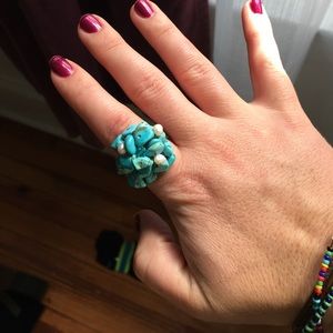 Turquoise Chunky Ring