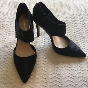 NBW Black Jessica Simpson Heels! Size 7