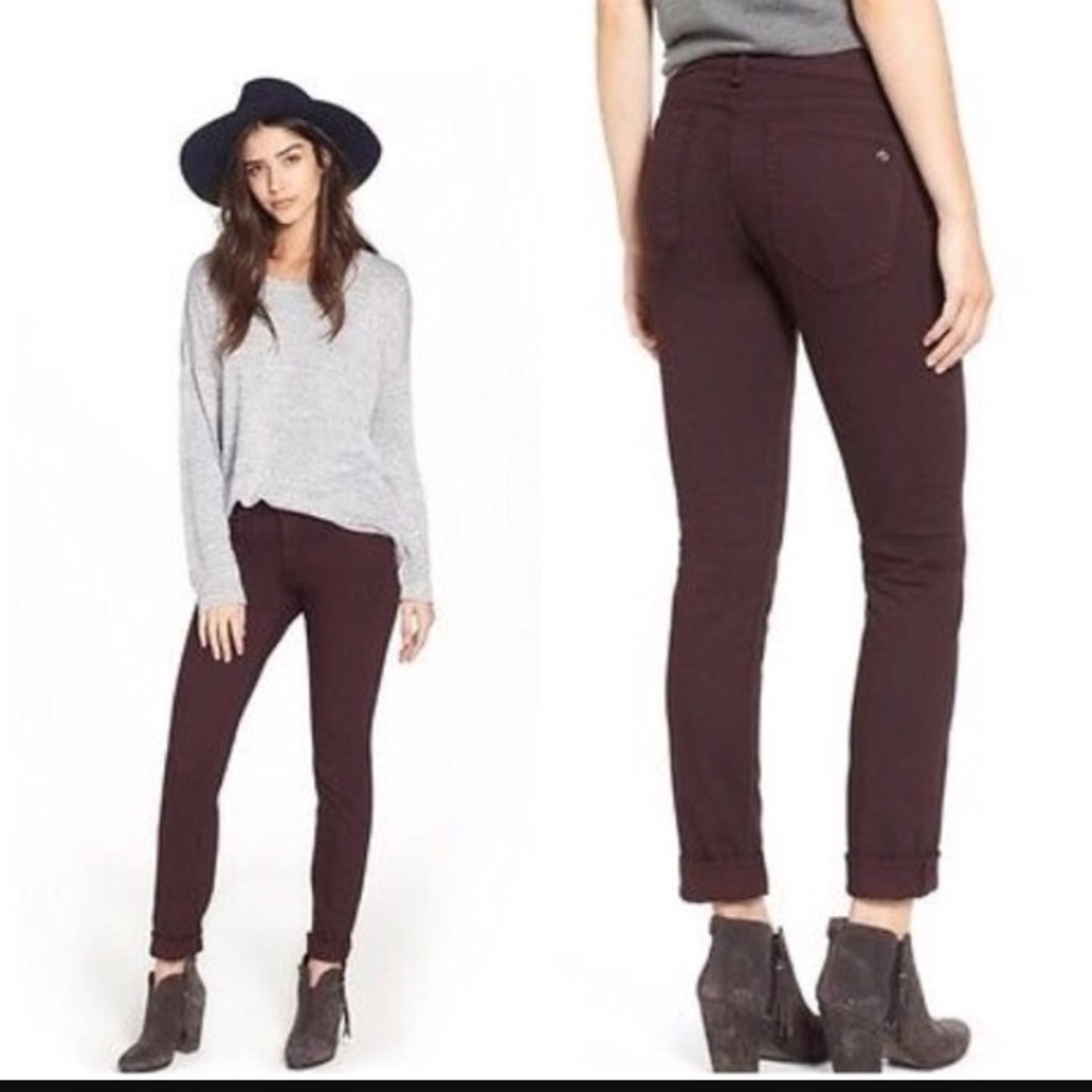 Rag and Bone-The Dre jeans in aged wine