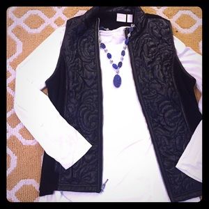 Chico's Embroidered Vest
