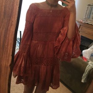 Adorable free people lace dress