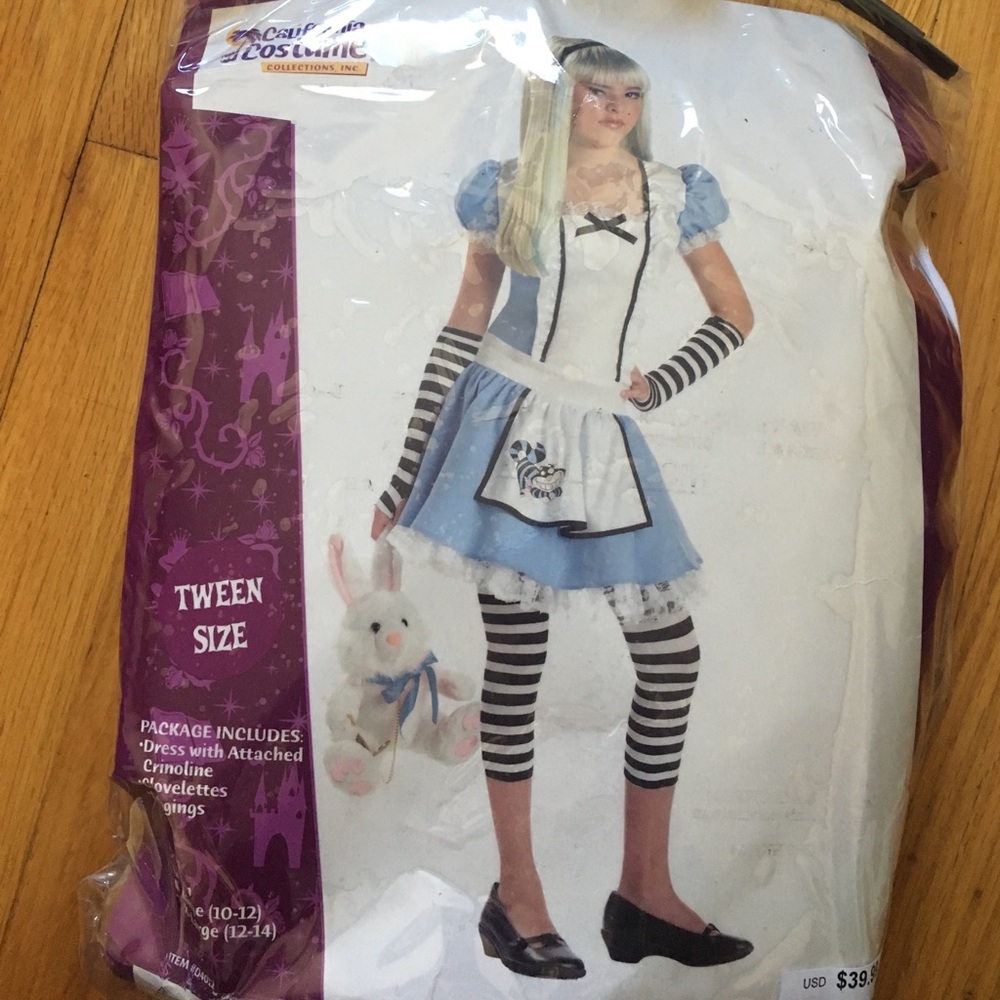 Halloween costume-Alice in wonderland