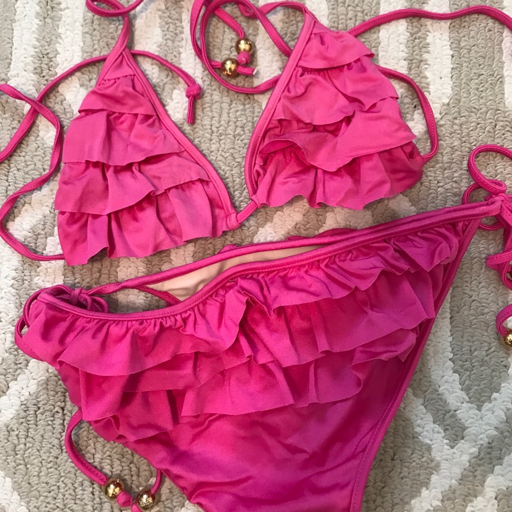Milly hot pink bikini