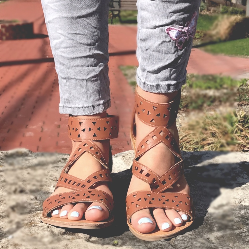 🌸Summer Sandal Booties - Picture 2 of 6