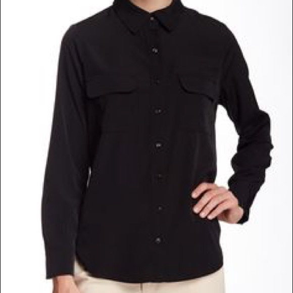 Ro & De Black Dress Shirt - Picture 5 of 11