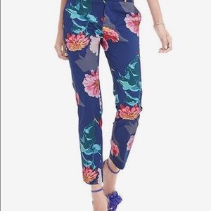 Banana Republic floral pants.