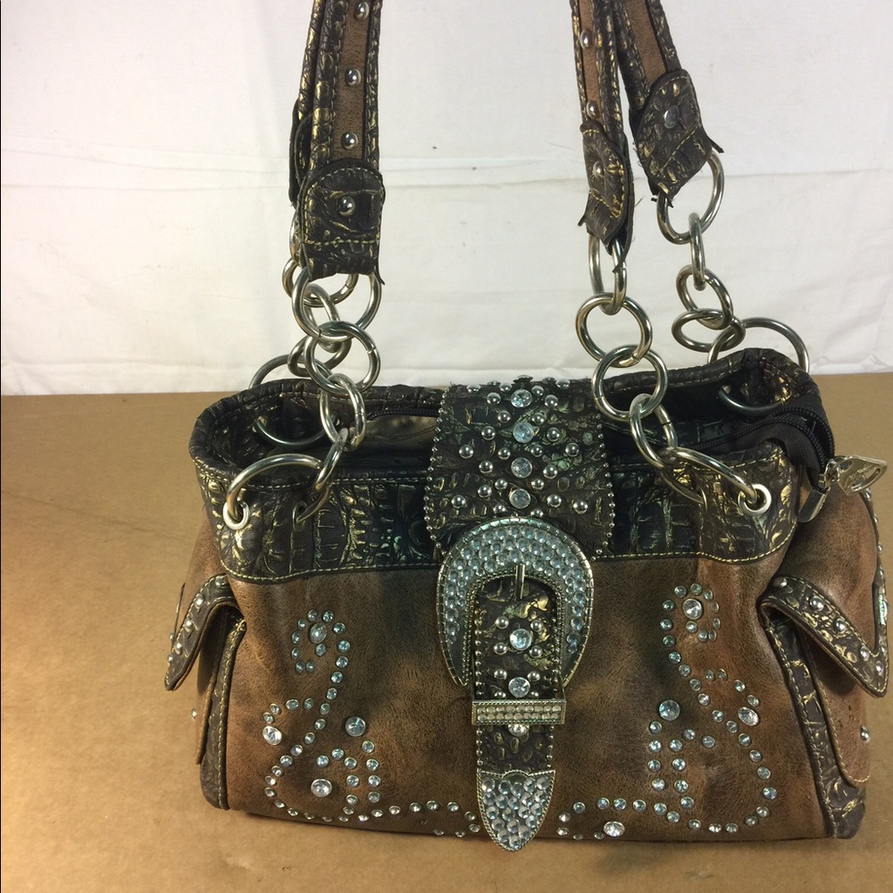 Montana West Conceal Carry Western Style Handbag