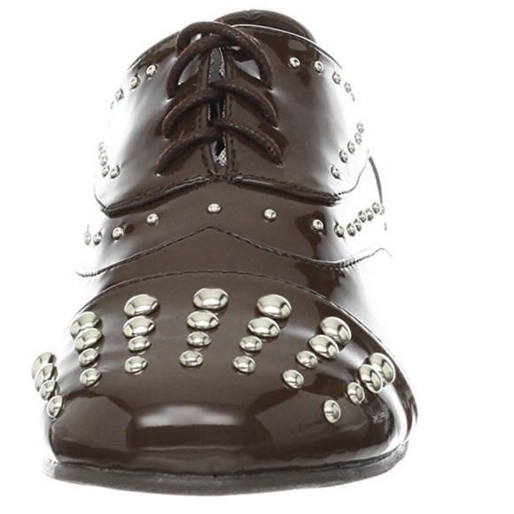 Dolls Kill Rhinestone Studded Oxfords - Picture 6 of 8