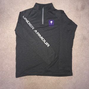 Under Armour NYU heat gear quarter zip