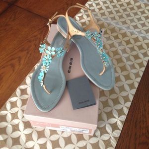 MIU MIU Sandles Size 39.5